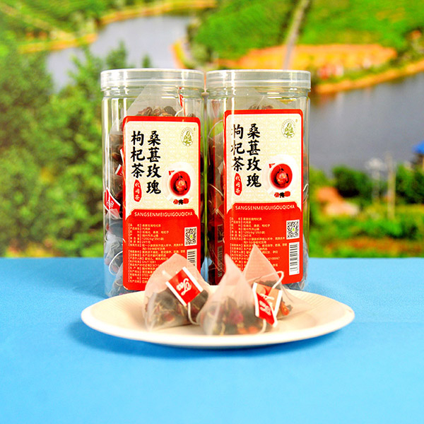 代用茶（桑葚玫瑰、菊苣梔子、紅棗桂圓）